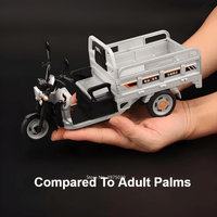 Thumbnail for 1:12 SCALE DIECAST TRICYCLE CARGO TRUCK - DETAILED MODEL VEHICLE