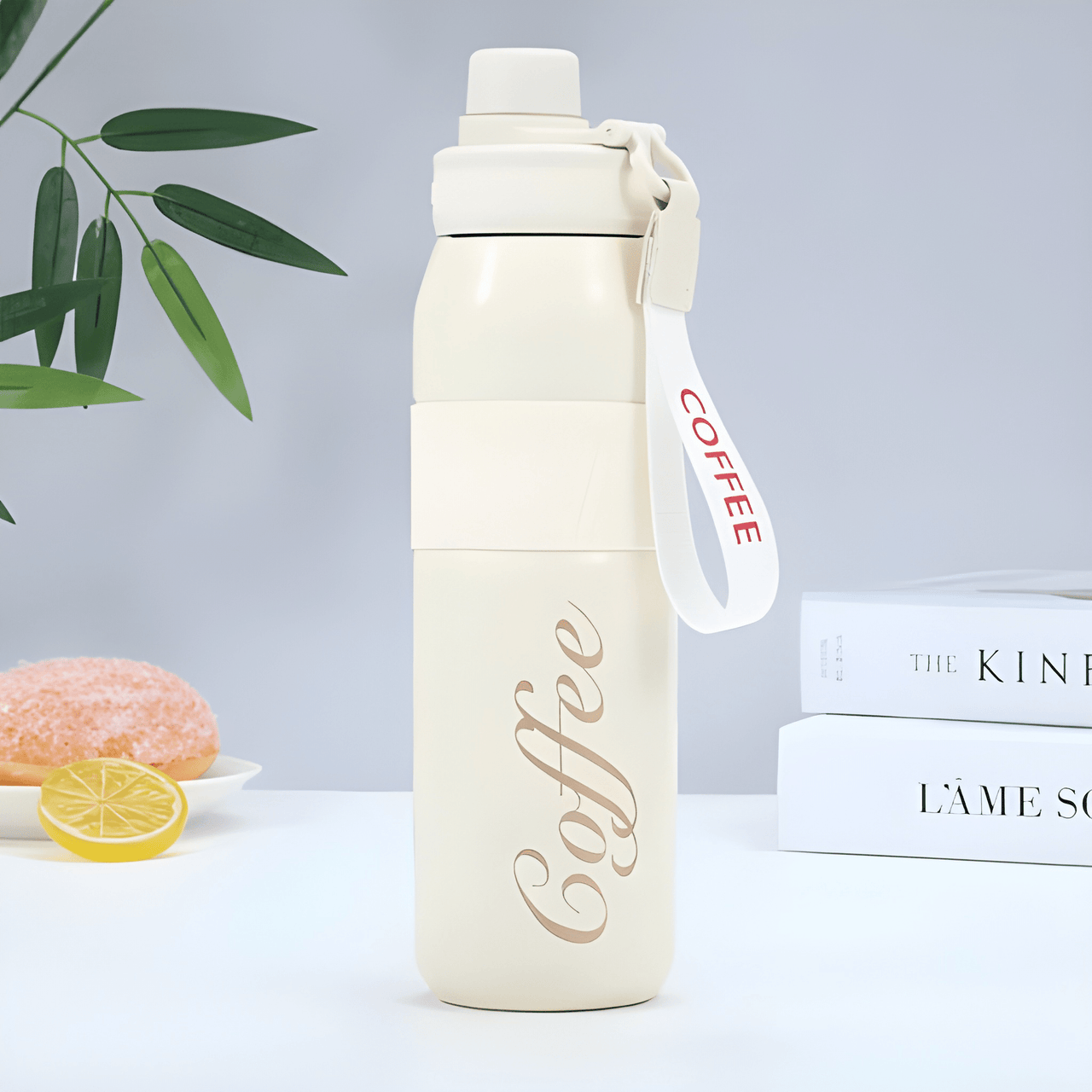 SPORT COFFEE DRINKING STAINLESS STEEL INSULATED WATER BOTTLE