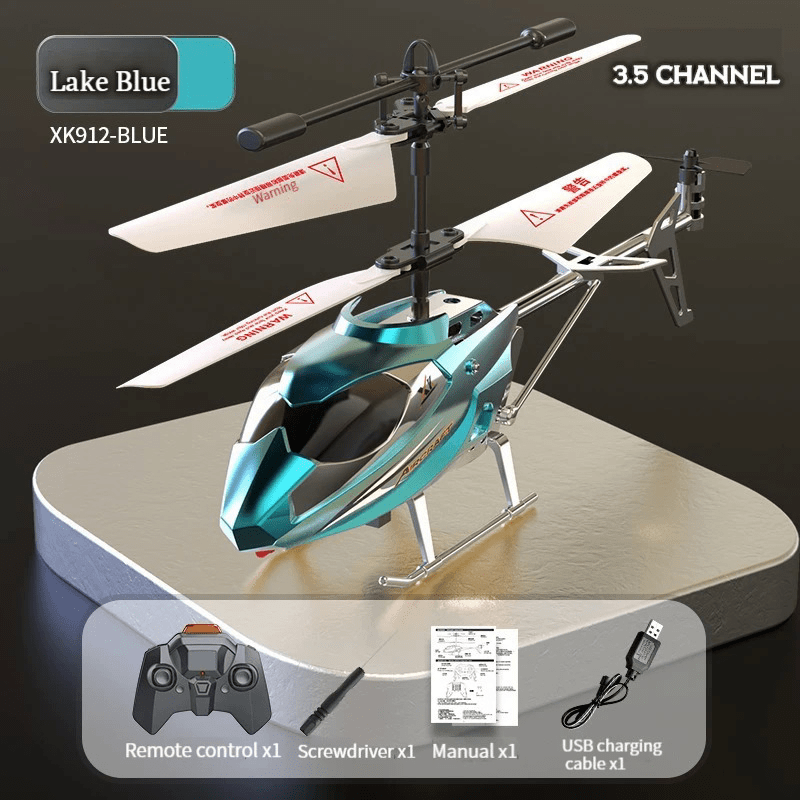 KIDS 3.5CH RC HELICOPTER WITH LED LIGHTS