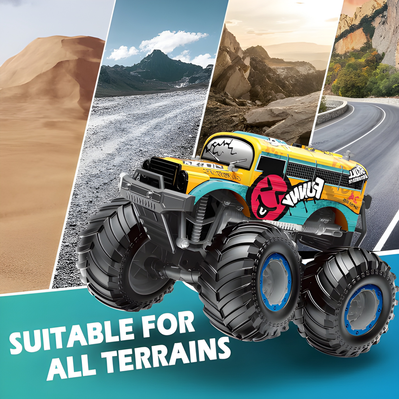 360° REMOTE CONTROL DANCING MONSTER TRUCK