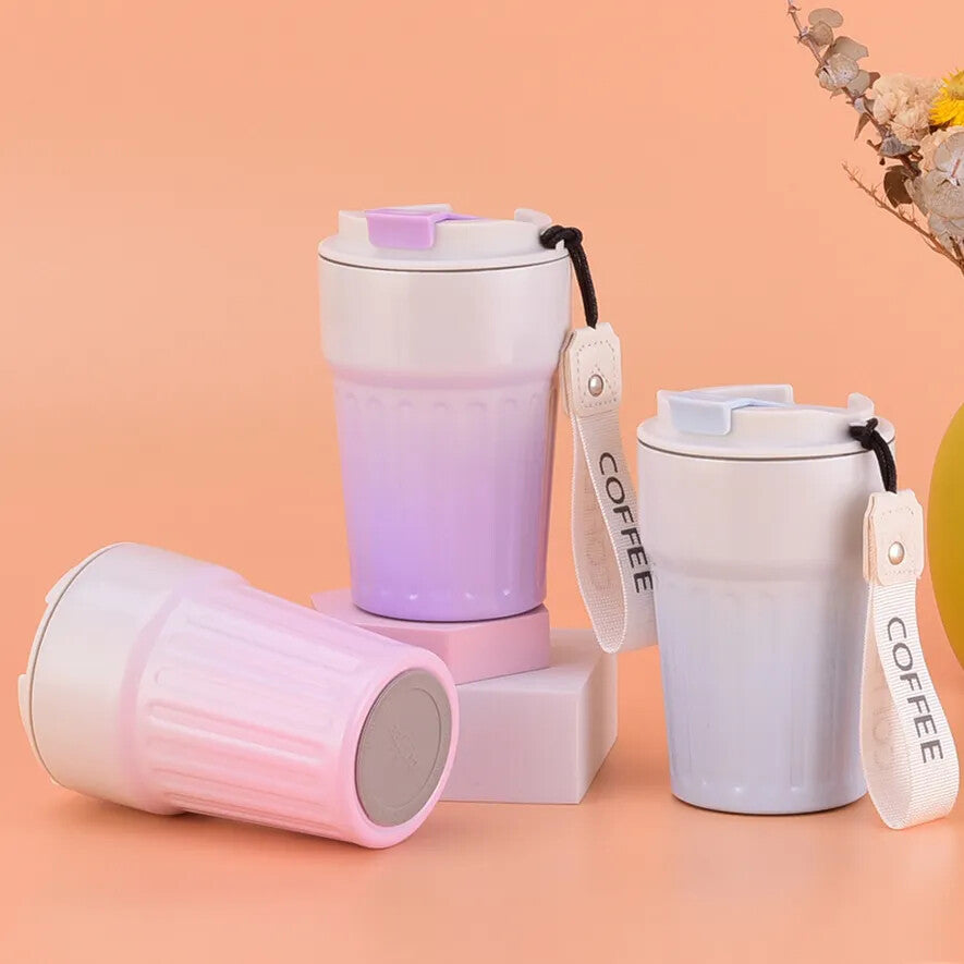 STAINELESS STEEL COFFEE THERMAL MUG