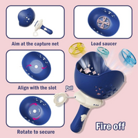 Thumbnail for FUN FLYING SAUCER DISC LAUNCHER FOR KIDS    ( PACK OF 1 )