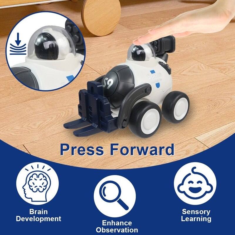 SPACE CHARIOT PULL BACK DINKEY FOR KIDS