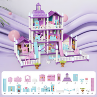 Thumbnail for DIY CASTEL VILLA DOLL HOUSE FOR GIRLS
