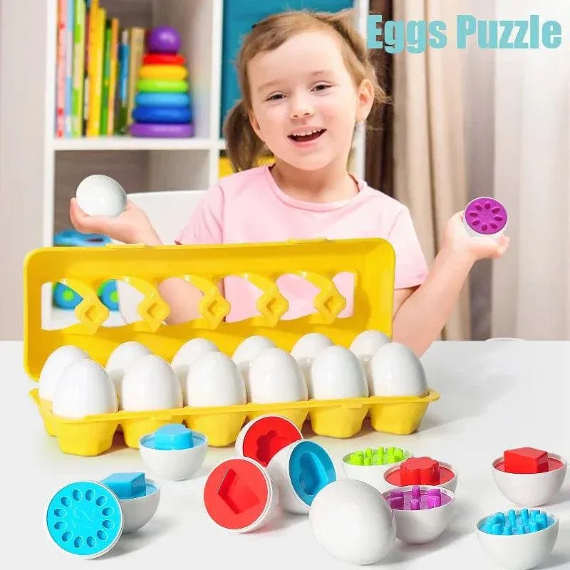MULTI-SHAPE EGGS PUZZLE TOY