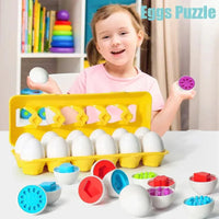 Thumbnail for MULTI-SHAPE EGGS PUZZLE TOY
