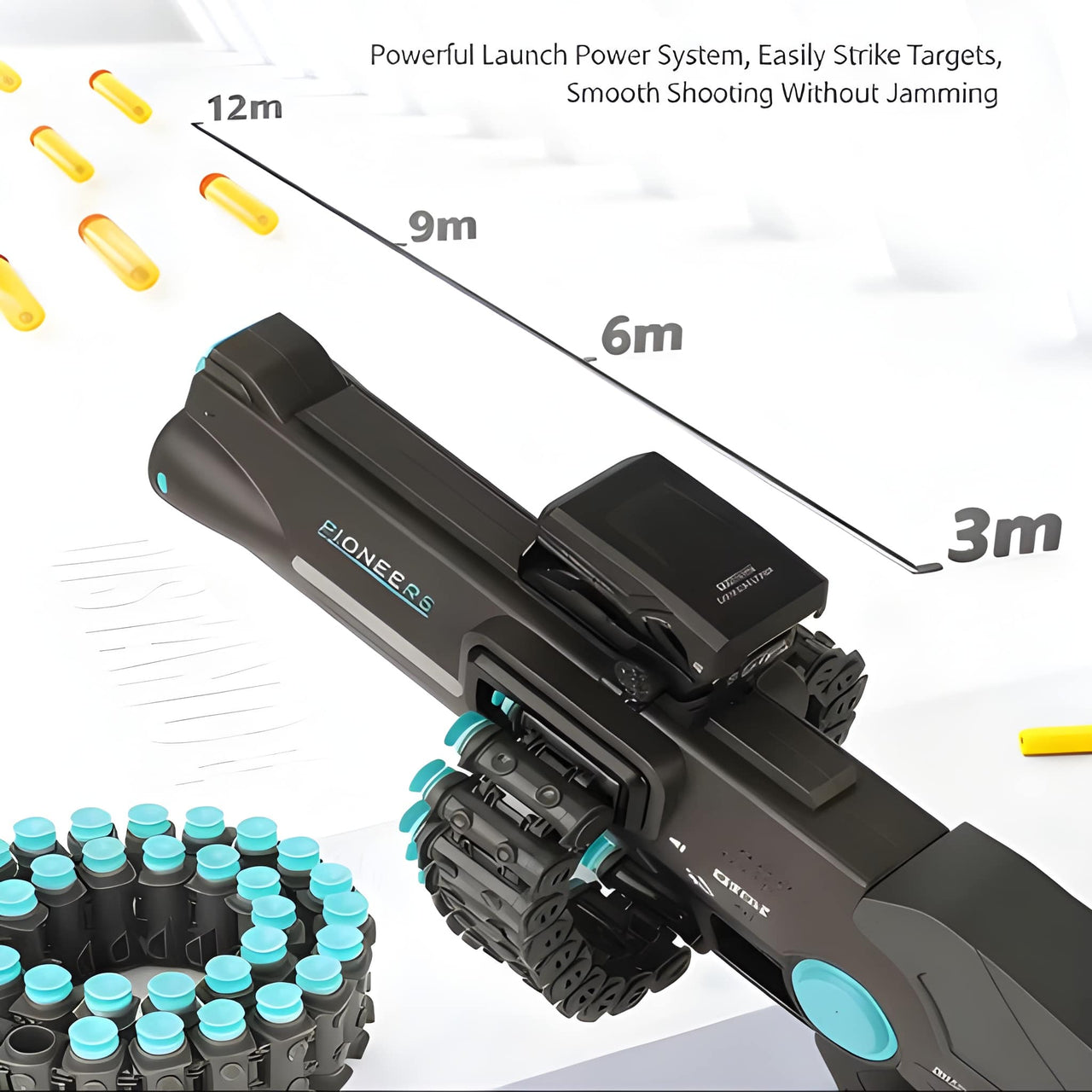 ELECTRIC GUN RECHARGEABLE SOFT BULLET SUCTION CUP BULLET