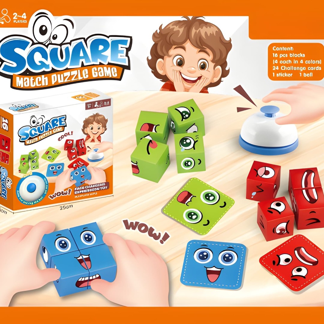 SQUARE MATCHING 2 IN 1 PUZZEL GAME