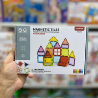 Thumbnail for MAGNETIC TILES BUILDING SET – 26 PCS CREATIVE CONSTRUCTION KIT