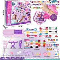Thumbnail for DIY BRACELET WEAVING & JEWELRY MAKING KIT FOR GIRLS