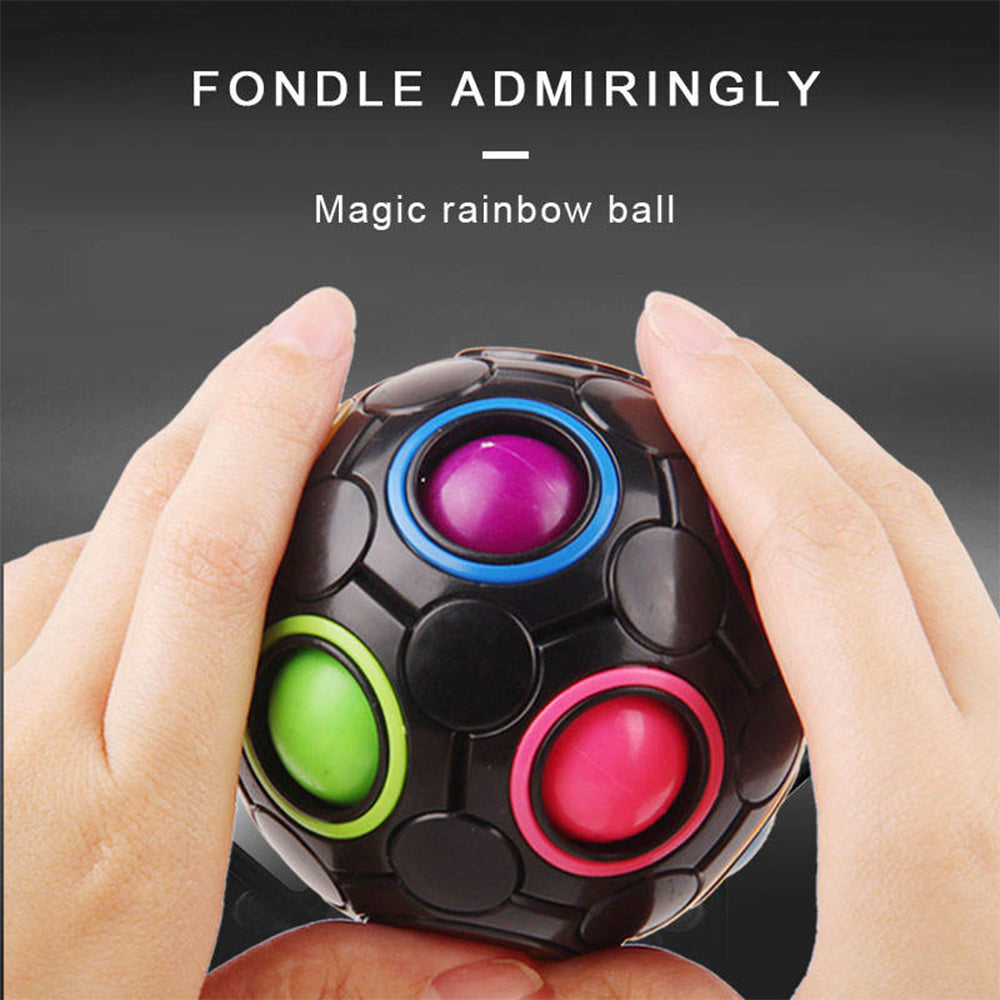 RUBIKS FIDGET RAINBOW BALL