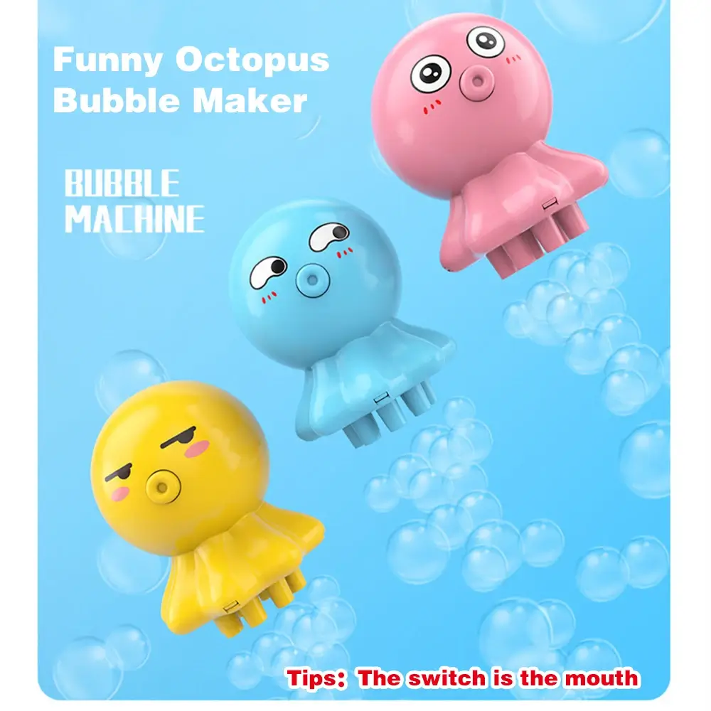 CUTE OCTOPUS BUBBLE MACHINE – Toys4you.pk