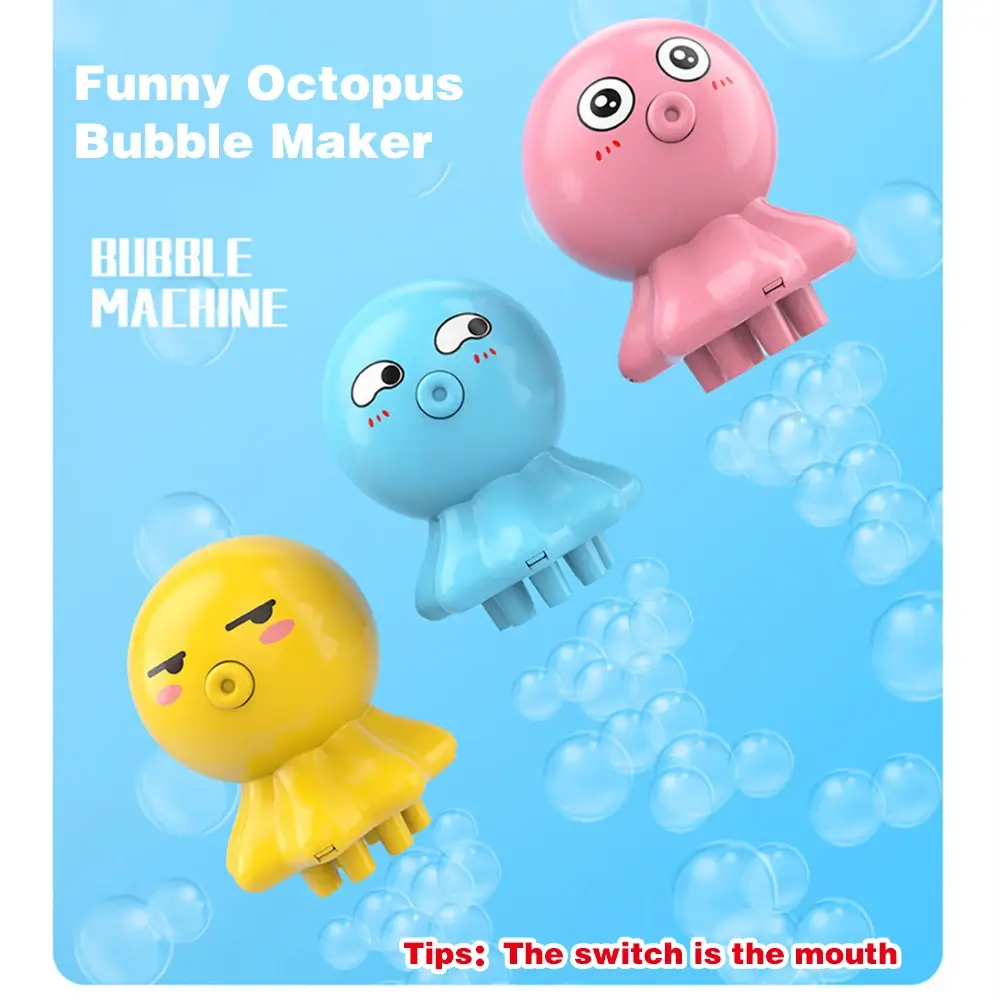 CUTE OCTOPUS BUBBLE MACHINE