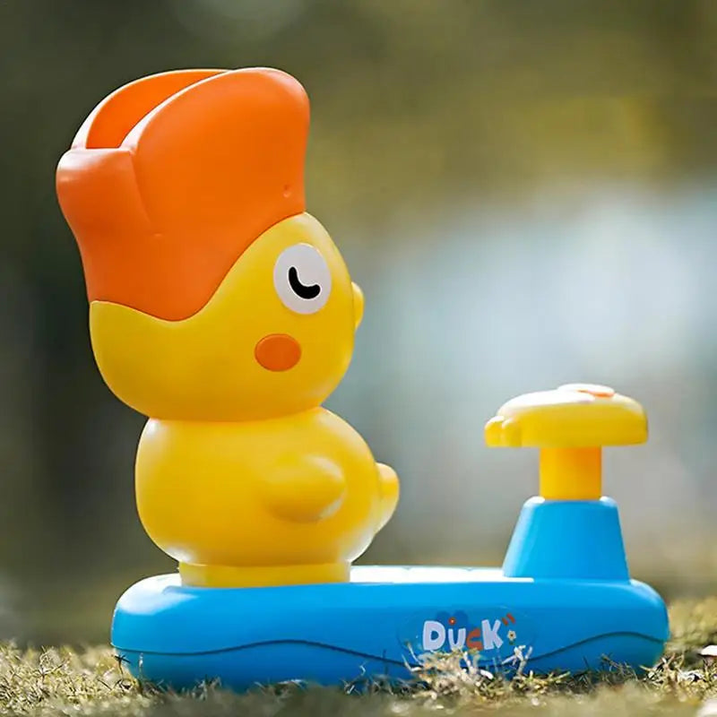 CUTE DUCK FLYING DISC LAUNCHER TOY