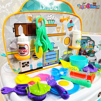 Thumbnail for KIDS 2 IN 1 DOUGH SERIES KITCHEN PLAY SET