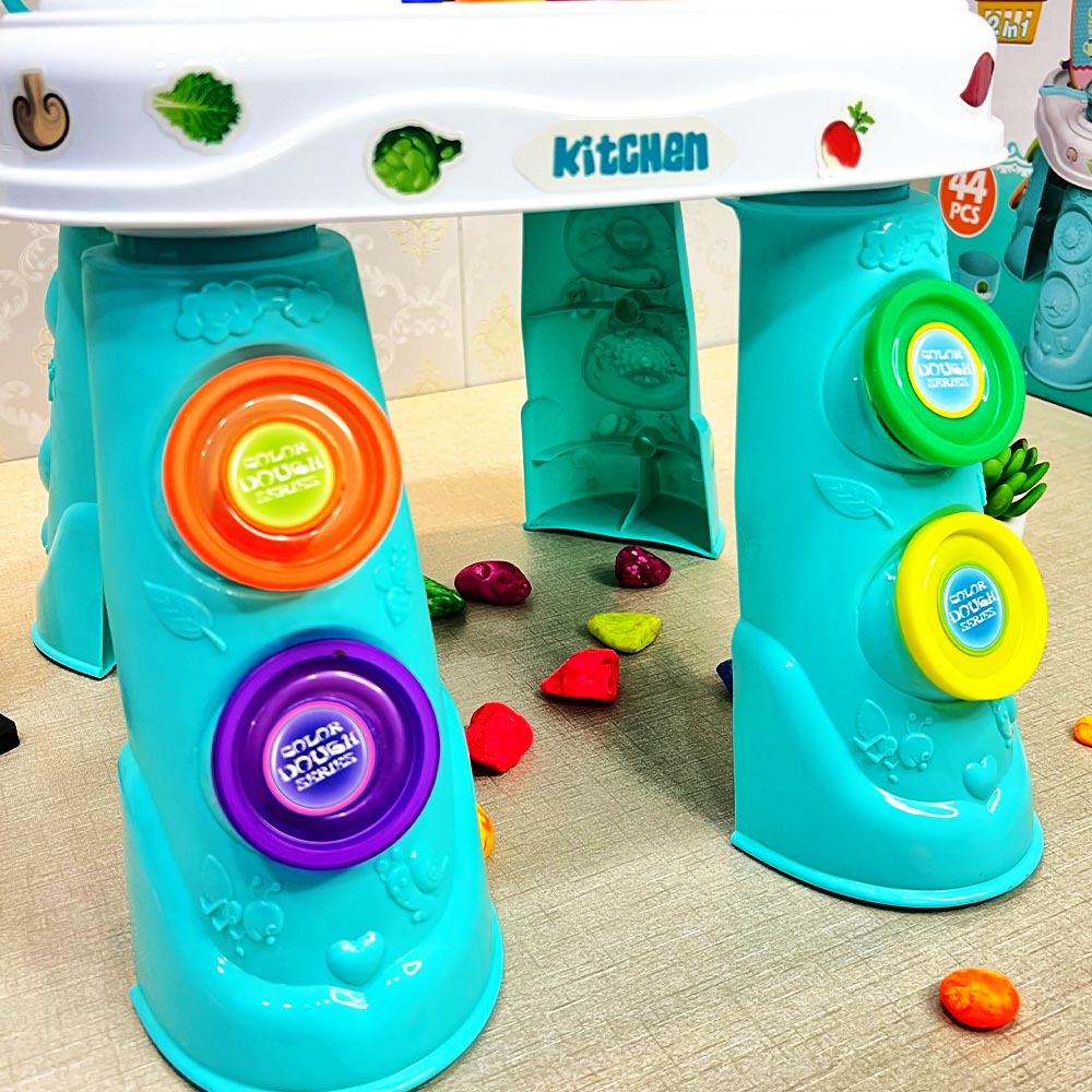 KIDS 2 IN 1 DOUGH SERIES KITCHEN PLAY SET