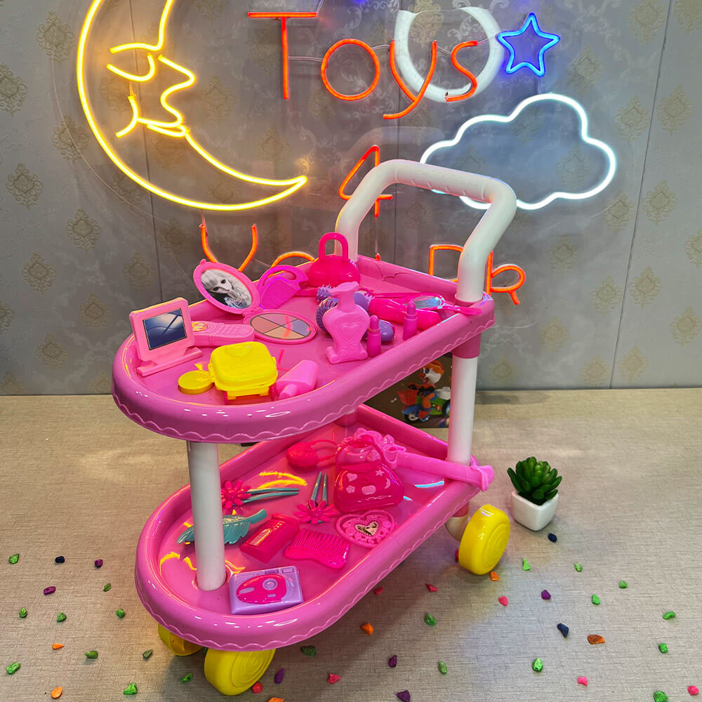 BARBIE FASHION & BEAUTY CART TROLLEY