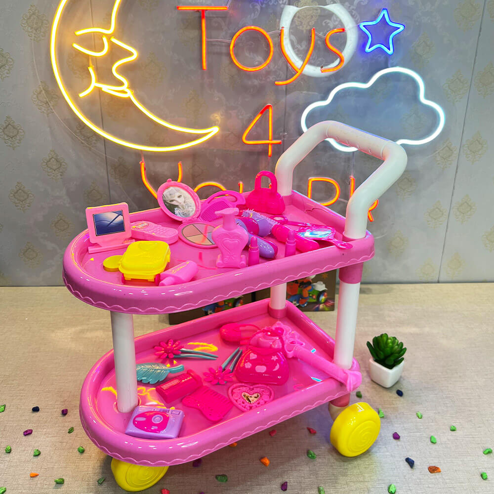 BARBIE FASHION & BEAUTY CART TROLLEY