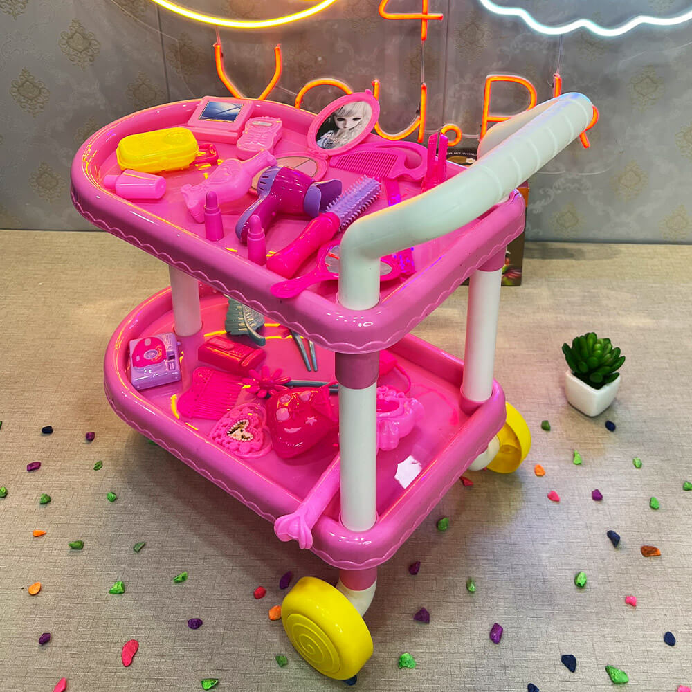 BARBIE FASHION & BEAUTY CART TROLLEY