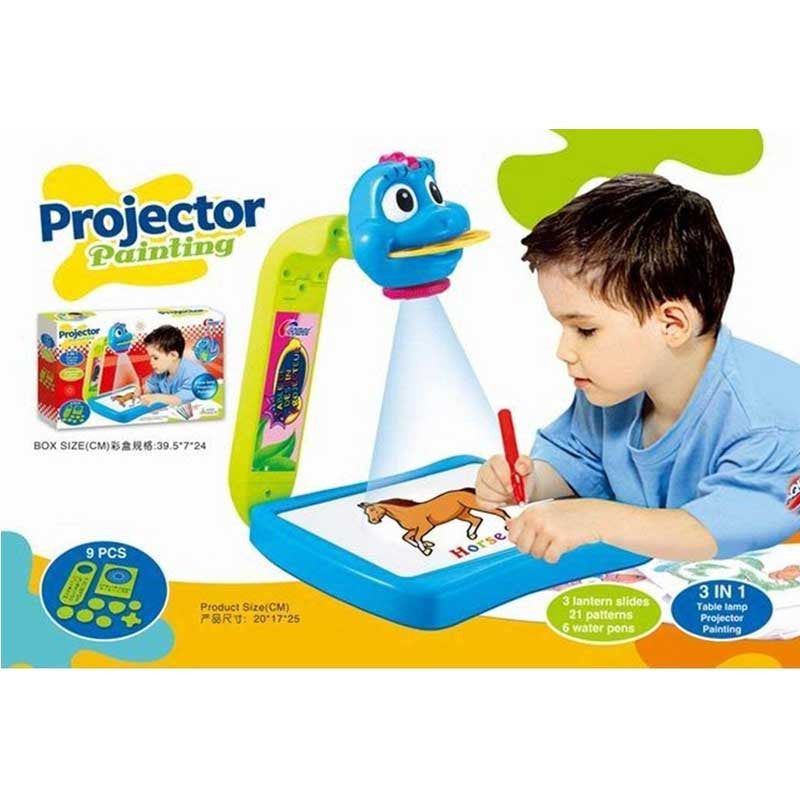 3 IN 1 KIDS INTELLIGENT EDUCATIONAL PAINTING PROJECTOR