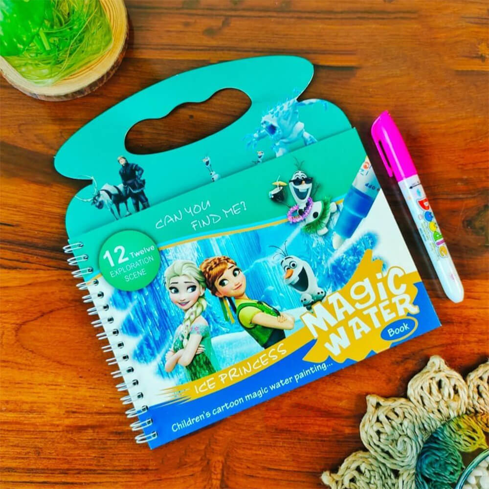 MAGIC WATER COLORING BOOK