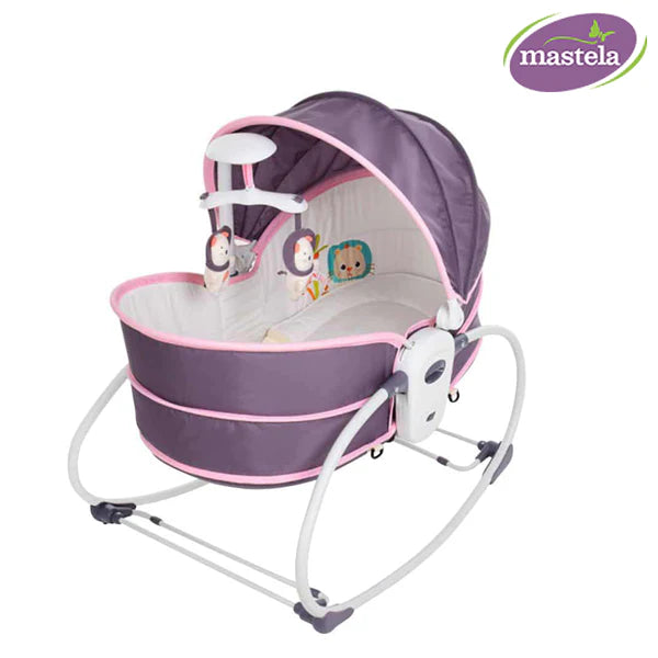 MASTELA DELUX 5 IN 1 BASSINET & ROCKER CHAIR