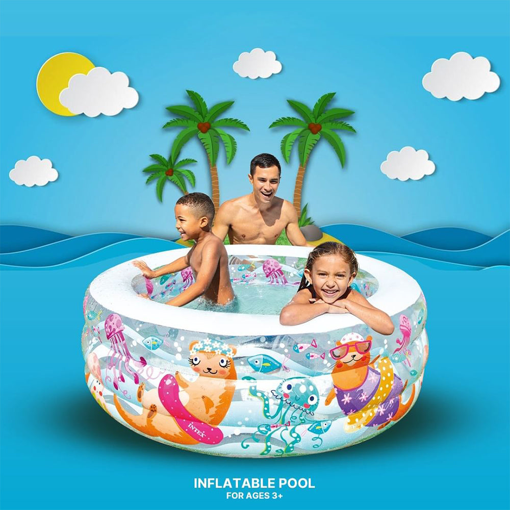 INTEX AQUARIUM POOL ROUND - 58480