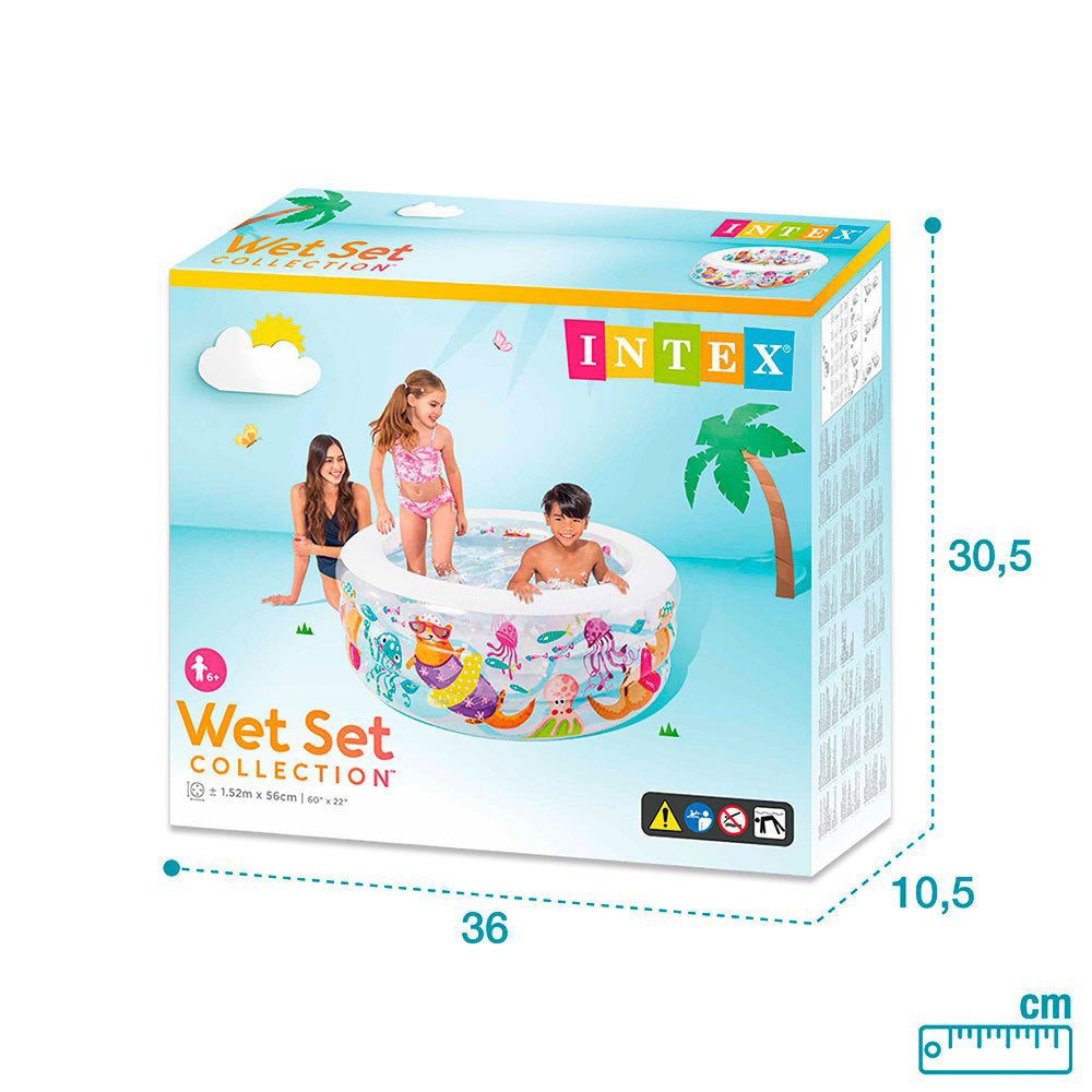 INTEX AQUARIUM POOL ROUND - 58480