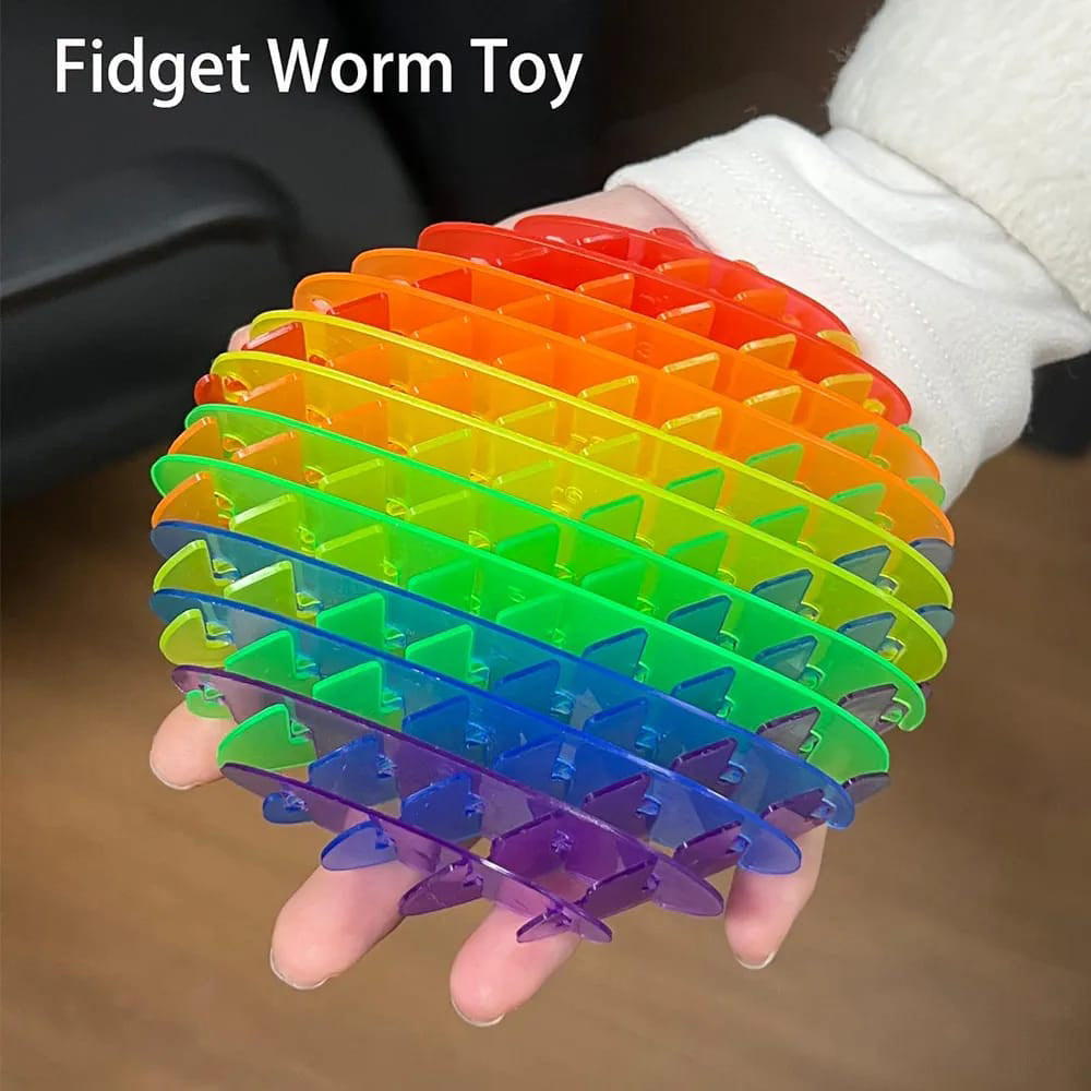 FIDGET WORM STRESS RELIEF TOY