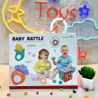 Thumbnail for BABY RATTLE SET AND TEETHER - 7 PCS