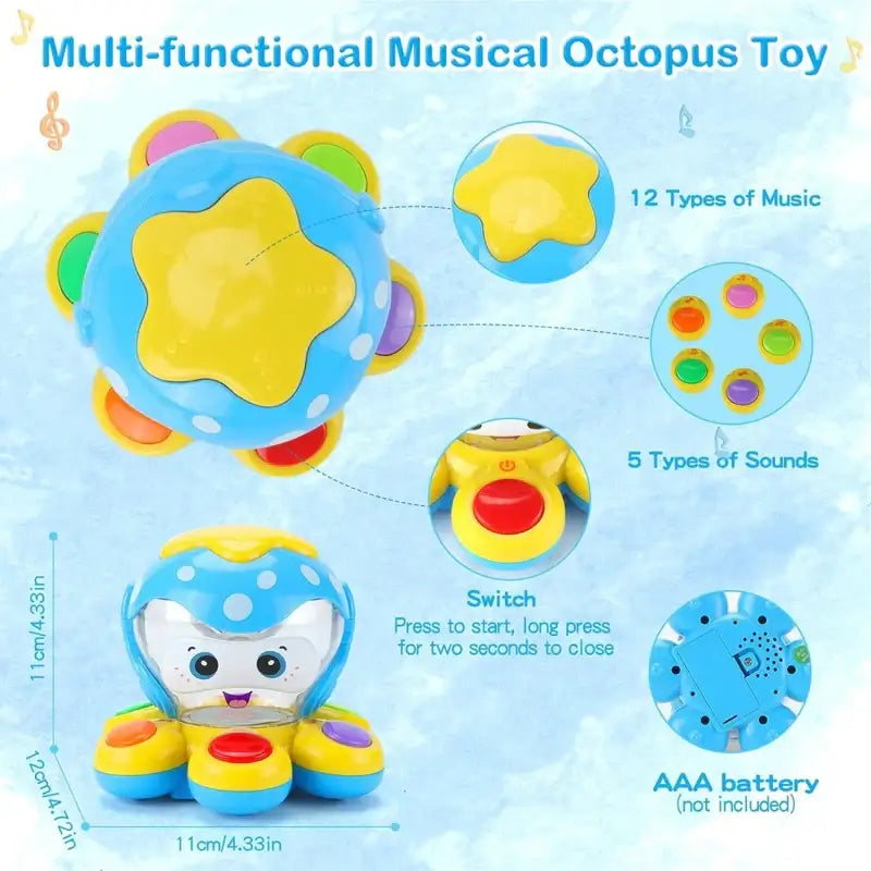 OCTOPUS MUSICAL DRUM