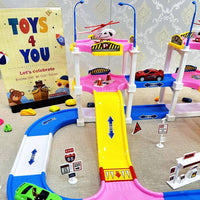 Thumbnail for GIRLS CAR & HELICOPTER PARKING TRACK - 72 PCS