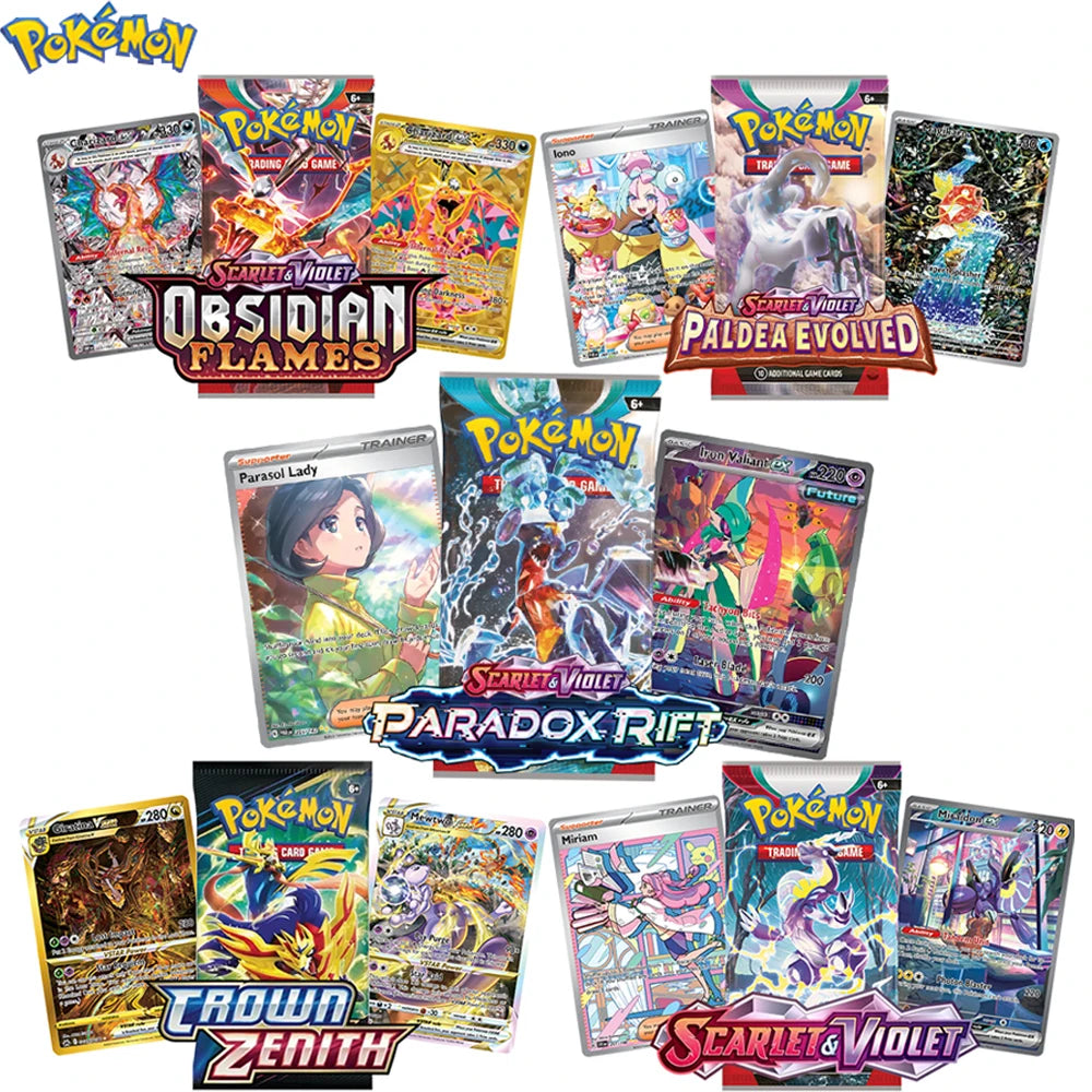 Pokémon TCG: Scarlet & Violet-Paradox Rift Booster Display Card (2 Packs)