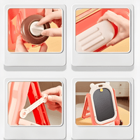 Thumbnail for ADORABLE BEAR DOUBLE-SIDED KIDS EASEL DRAWING BOARD