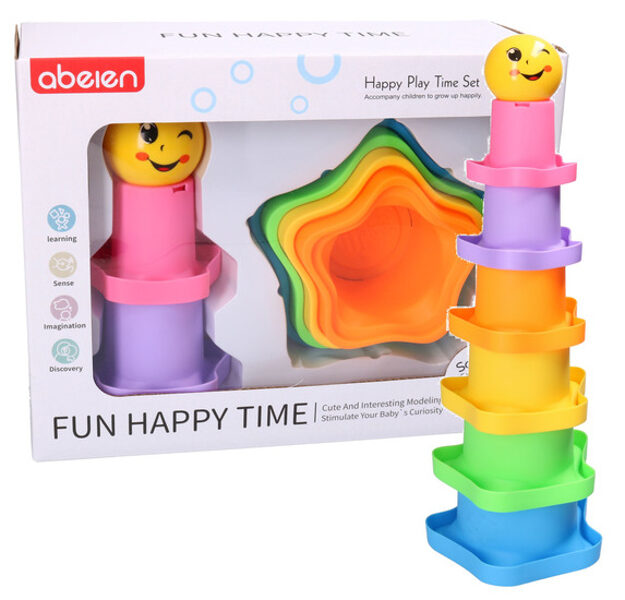 SUNNY STACKING CUPS FOR BABIES