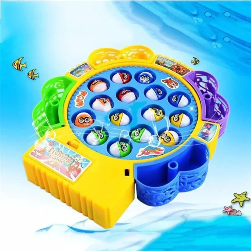 15PCS ELECTRIC MUSICAL FISHING GAME