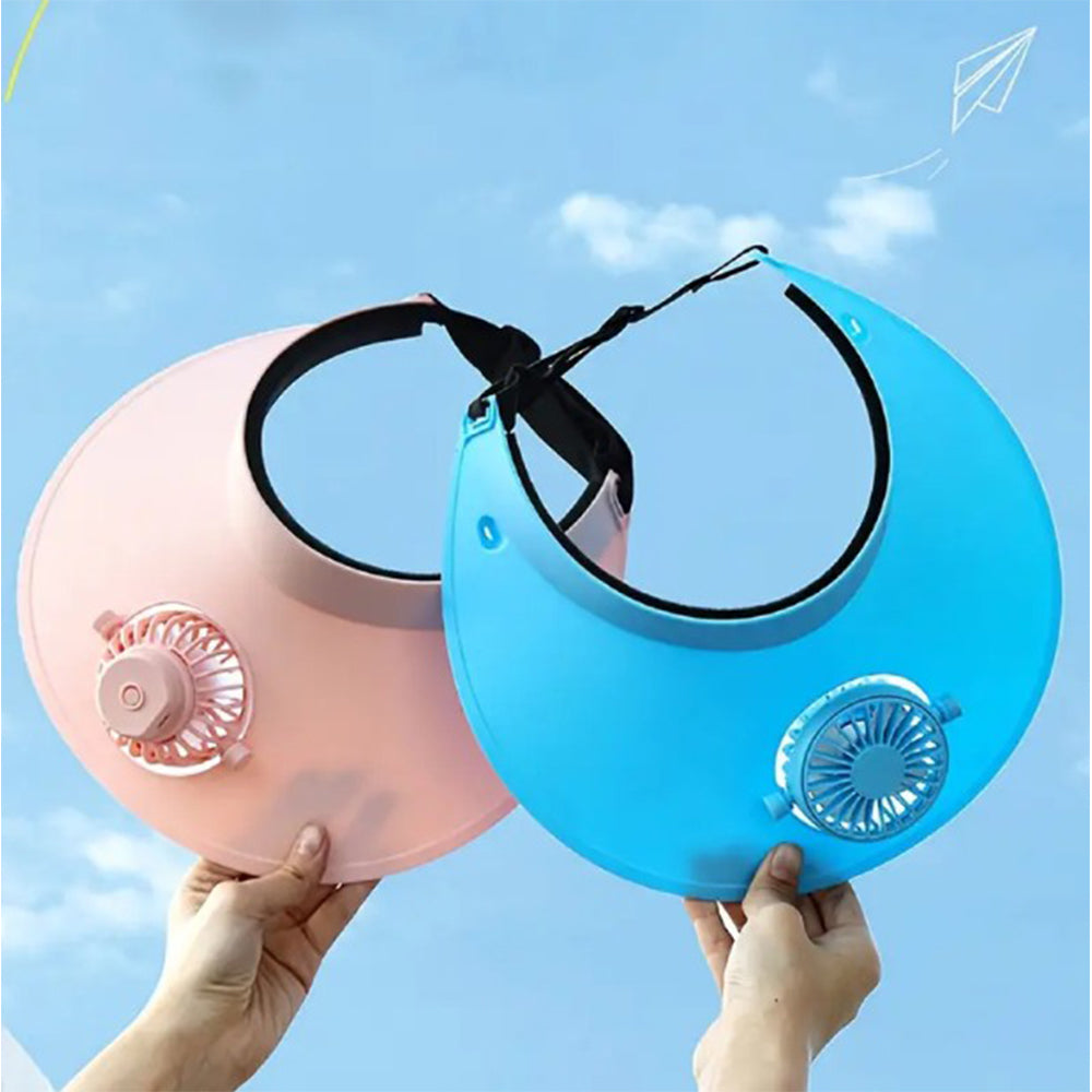 ADJUSTABLE AND RECHARGEABLE ROTATING HAT FUN