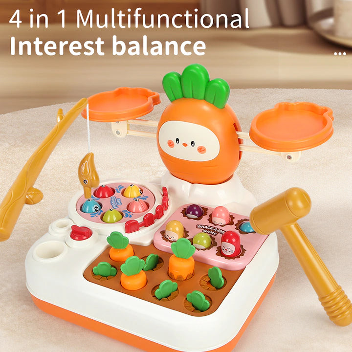 4 IN 1 MULTIFUNCTIONAL CARROT GAME