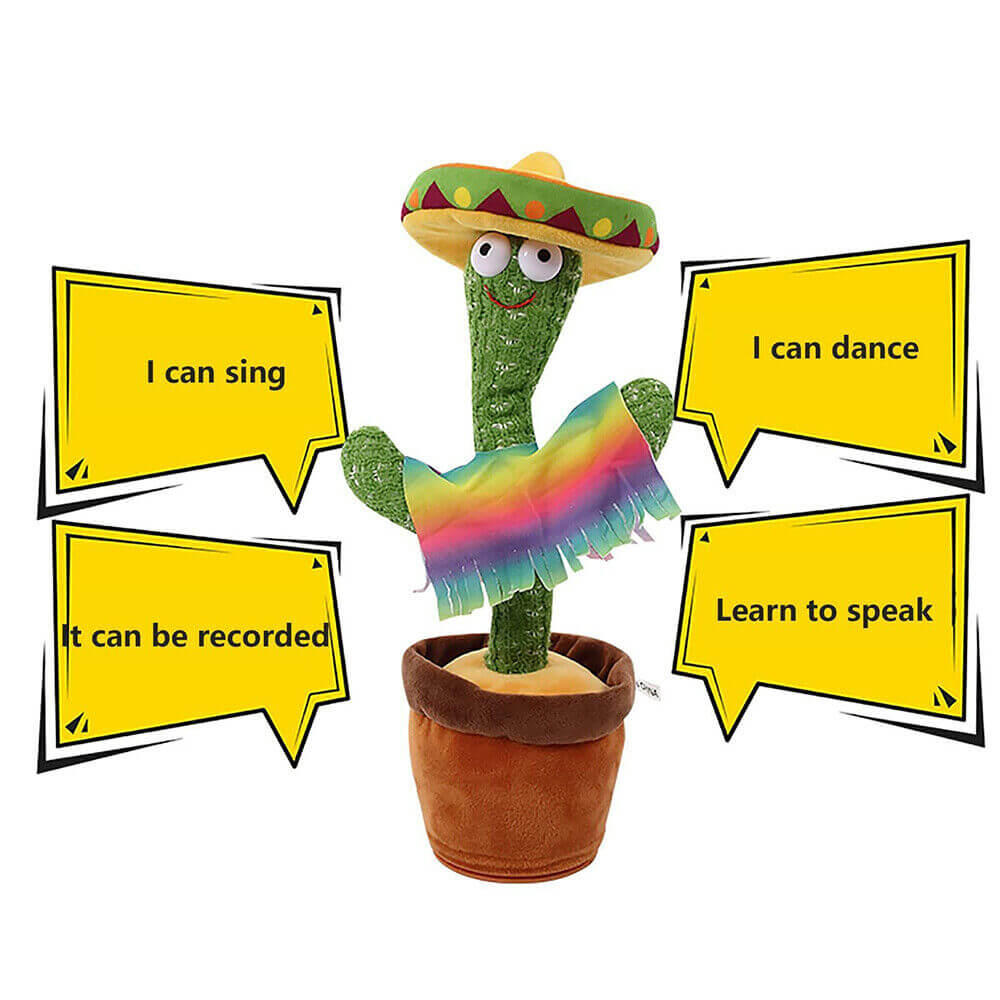 CACTUS TALKING TREE TOY FOR KIDS