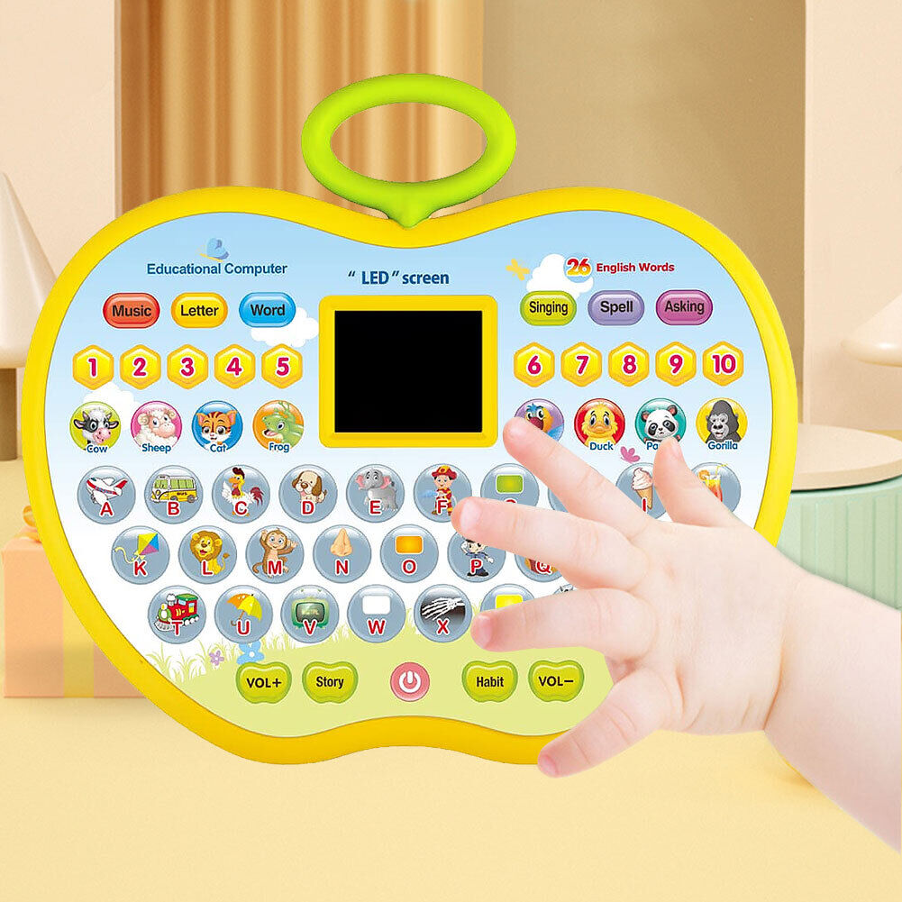 KIDS CHARACTER LEARNING APPLE-PAD