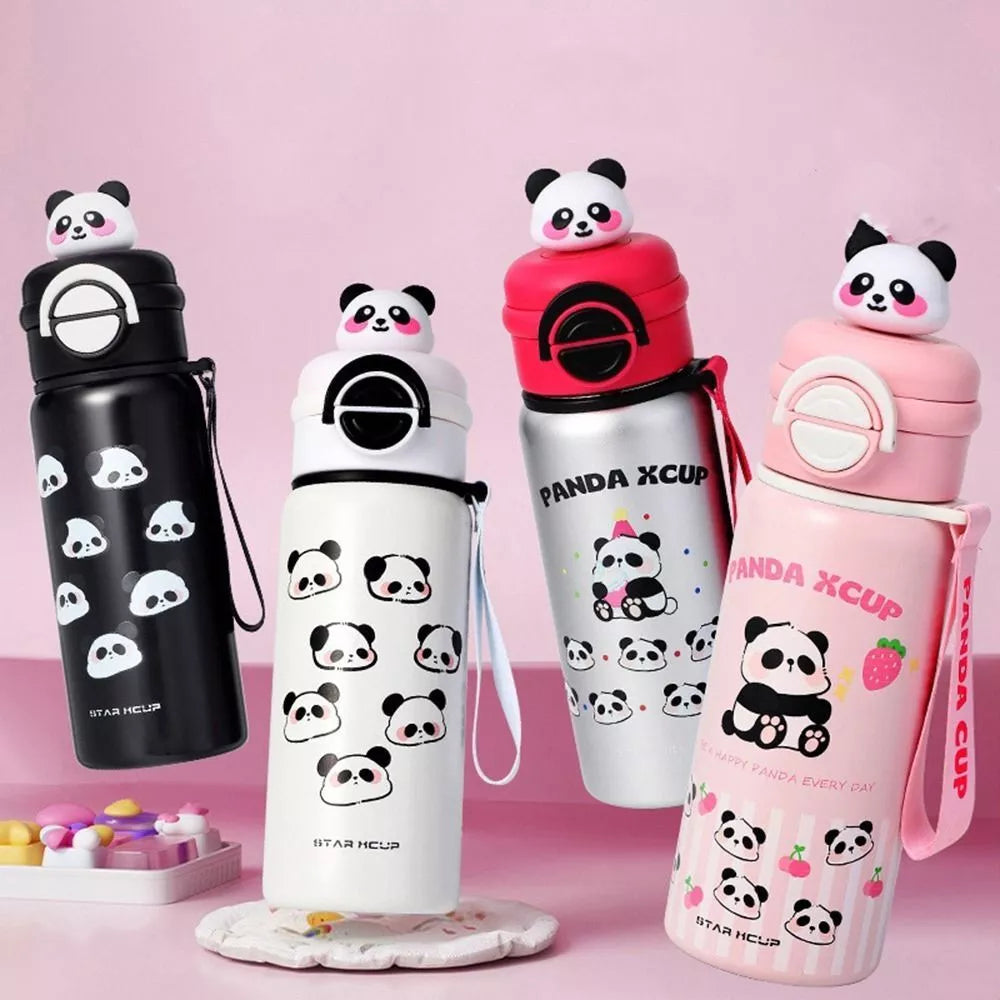 STAINLESS STEEL THERMOS CUP PANDA - 550ML