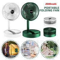 Thumbnail for PORTABLE RECHARGEABLE TELESCOPIC FOLDING FAN