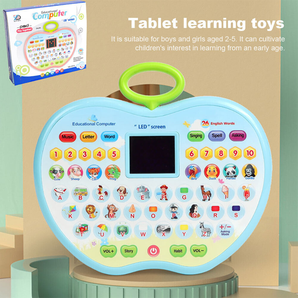 KIDS CHARACTER LEARNING APPLE-PAD