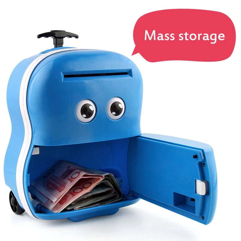 AUTOMATIC MONEY MACHINE COIN PIGGY BANK