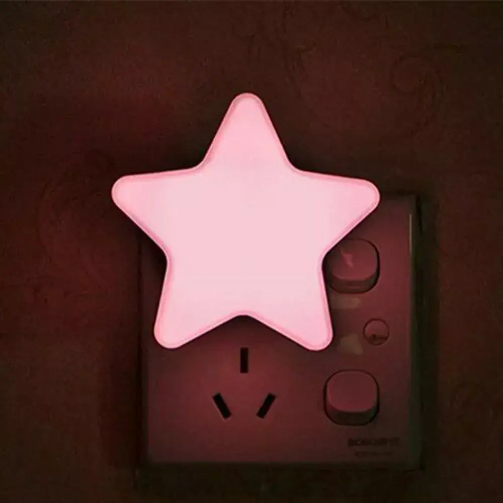 CUTE STAR LED PLUG-IN NIGHT LIGHT