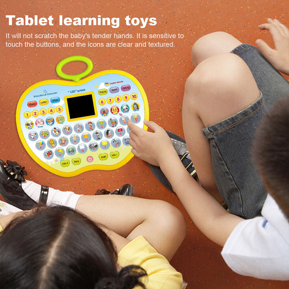 KIDS CHARACTER LEARNING APPLE-PAD