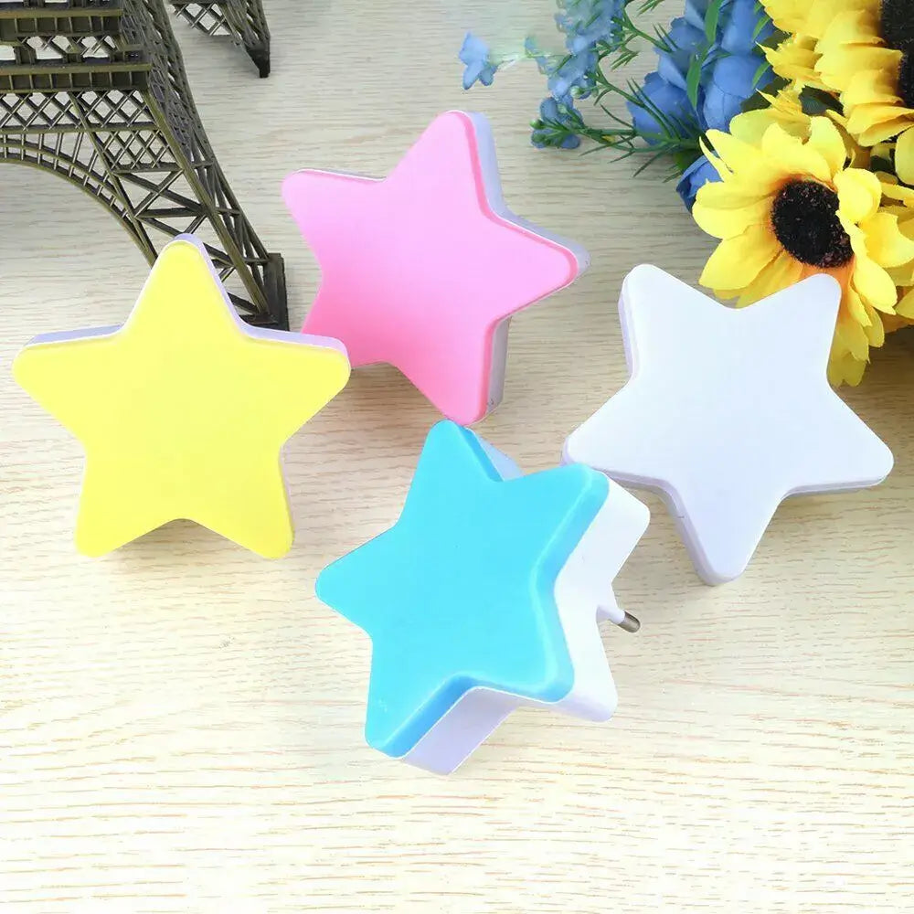 CUTE STAR LED PLUG-IN NIGHT LIGHT