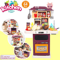 Thumbnail for ROLE-PLAY KITCHEN COOKING PLAY SET - 64 PCS