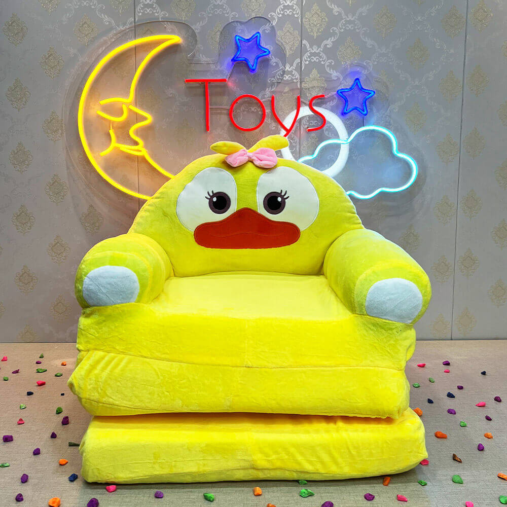 KIDS FOLDABLE SOFA CUM-BED SEATER - 3 STEP