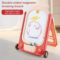 Thumbnail for ADORABLE BEAR DOUBLE-SIDED KIDS EASEL DRAWING BOARD